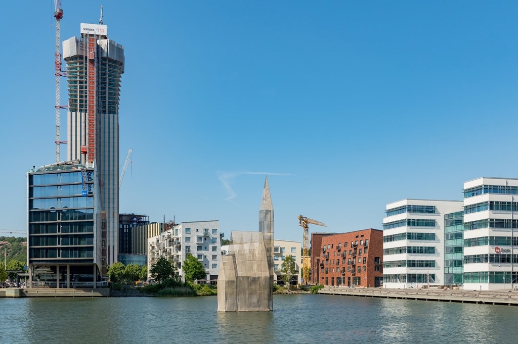 Nära till hamn och båtpendel till centrala Göteborg